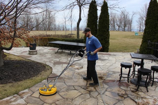 Porter Bros pressure washing service