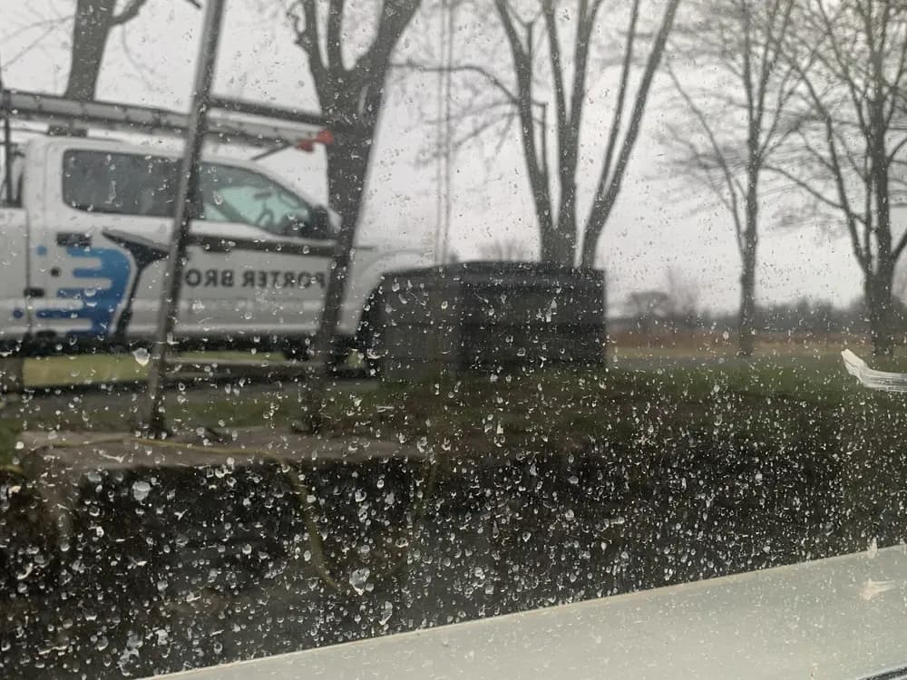 Before — Window cleaning before and after in Niagara-on-the-Lake